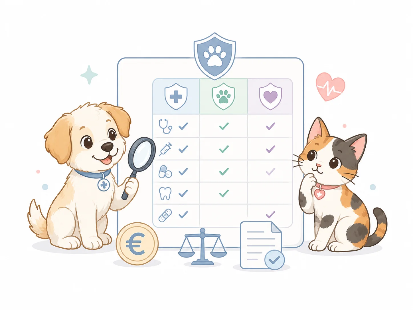 Hundekrankenversicherung und Katzenkrankenversicherung Leistungsvergleich mit Tarifübersicht
